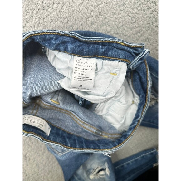 Kancan Signature Buckle exclusive cropped Jeans Sz 26 - Picture 7 of 10